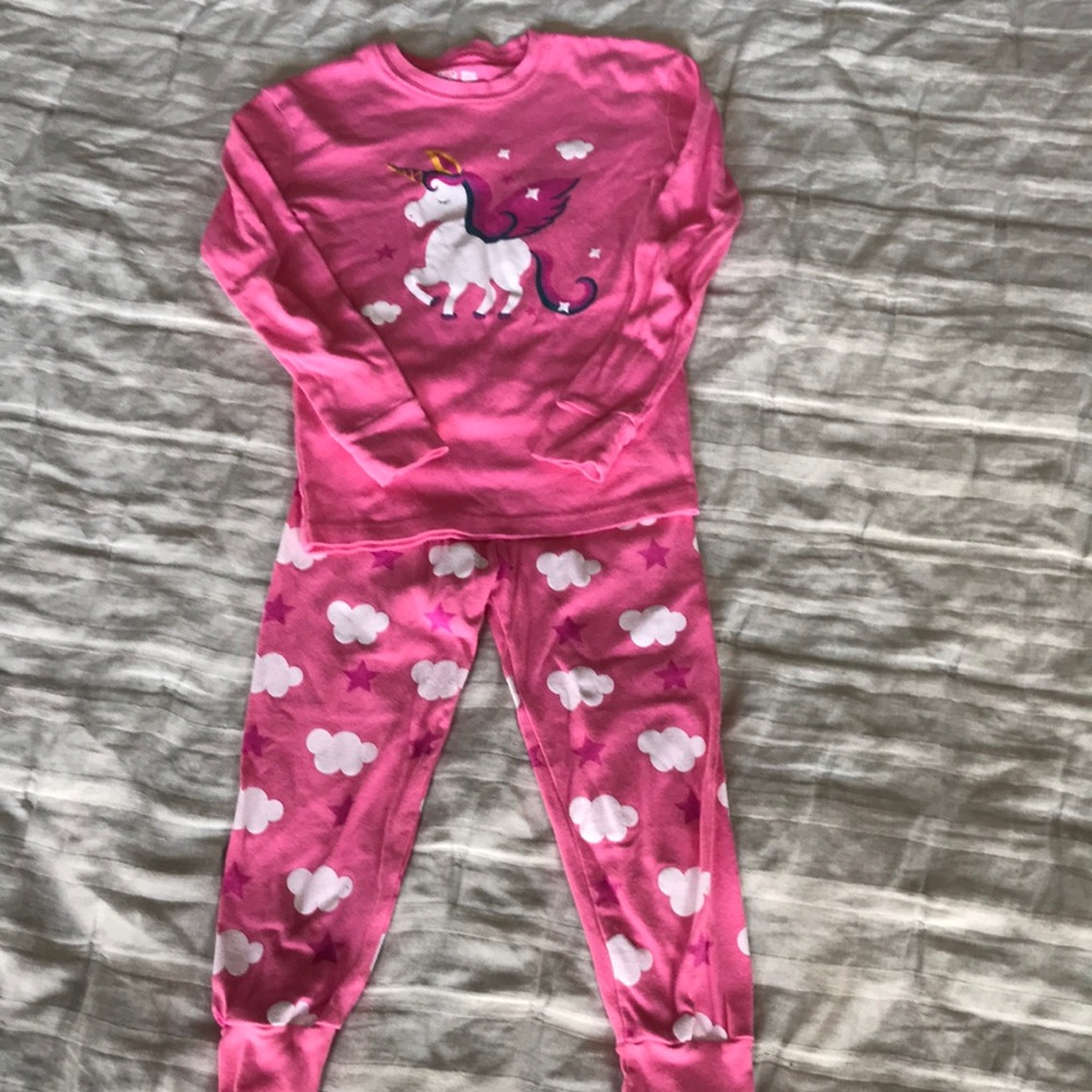 120 100% Cotton Unicorn PJs